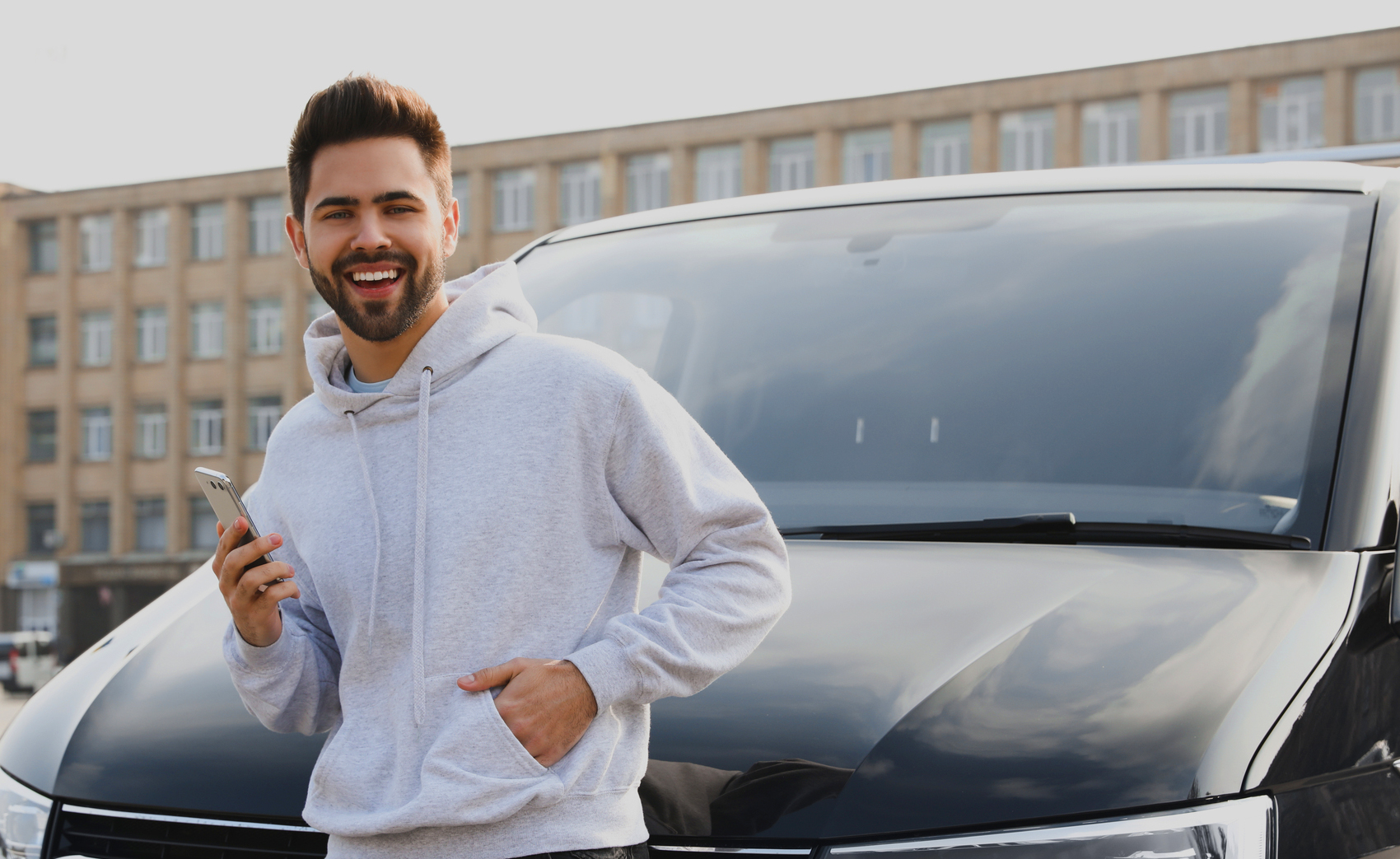 Happy Getaround carsharing owner.